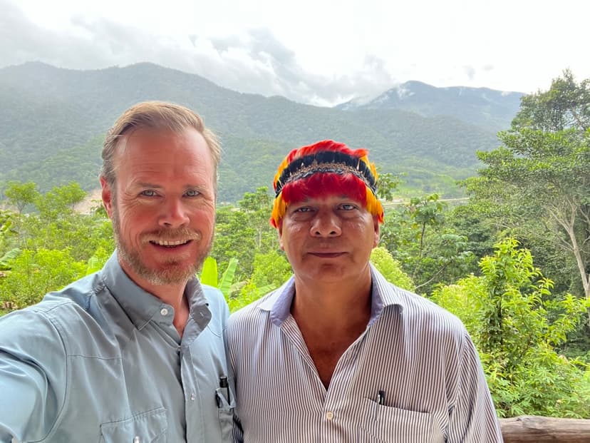 In the field — one of thirty countries where coffee matters